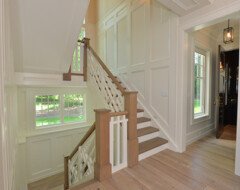Custom mouldings mill interior trim from a finished home