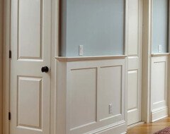 Custom mouldings trim from a home's interior